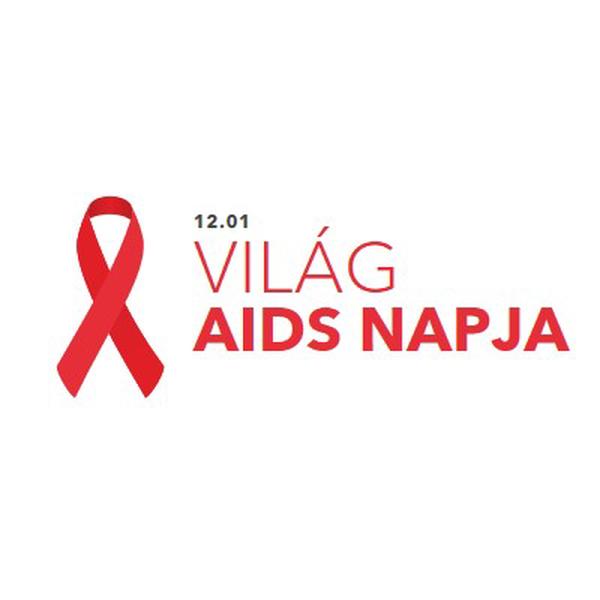 Az AIDS világnapjának elismerése white modern-simple