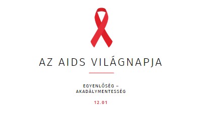 AZ AIDS tudatosságának növelése white modern-simple