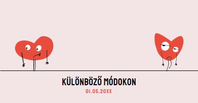 Különböző módokon haladunk pink whimsical-line