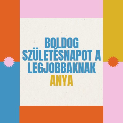 Boldog születésnapot a legjobb gray retro,bold,geometric