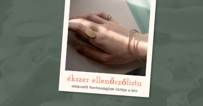 Ékszer? Ellenőriz white organic-simple