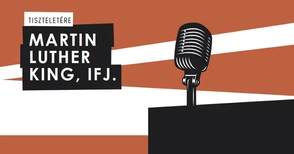 Az MLK Jr. tiszteletére. brown modern-bold