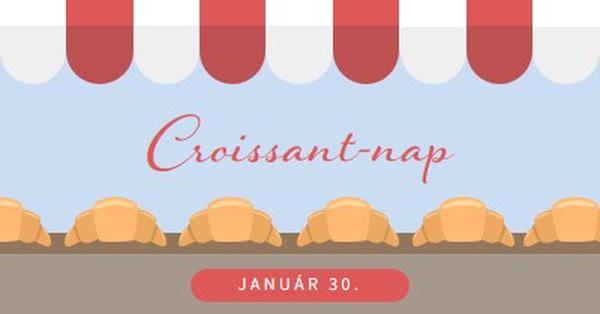 Croissant-nap blue whimsical-color-block