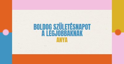 Boldog születésnapot a legjobb gray retro,bold,geometric