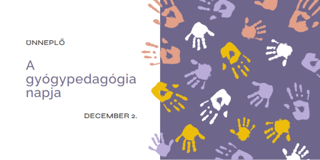 A gyógypedagógia ünnepe purple whimsical-color-block