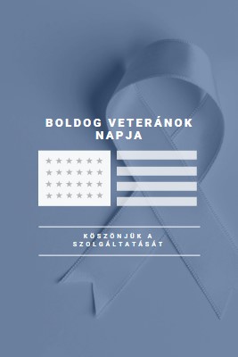 Az amerikai veteránok tisztelete gray modern-simple