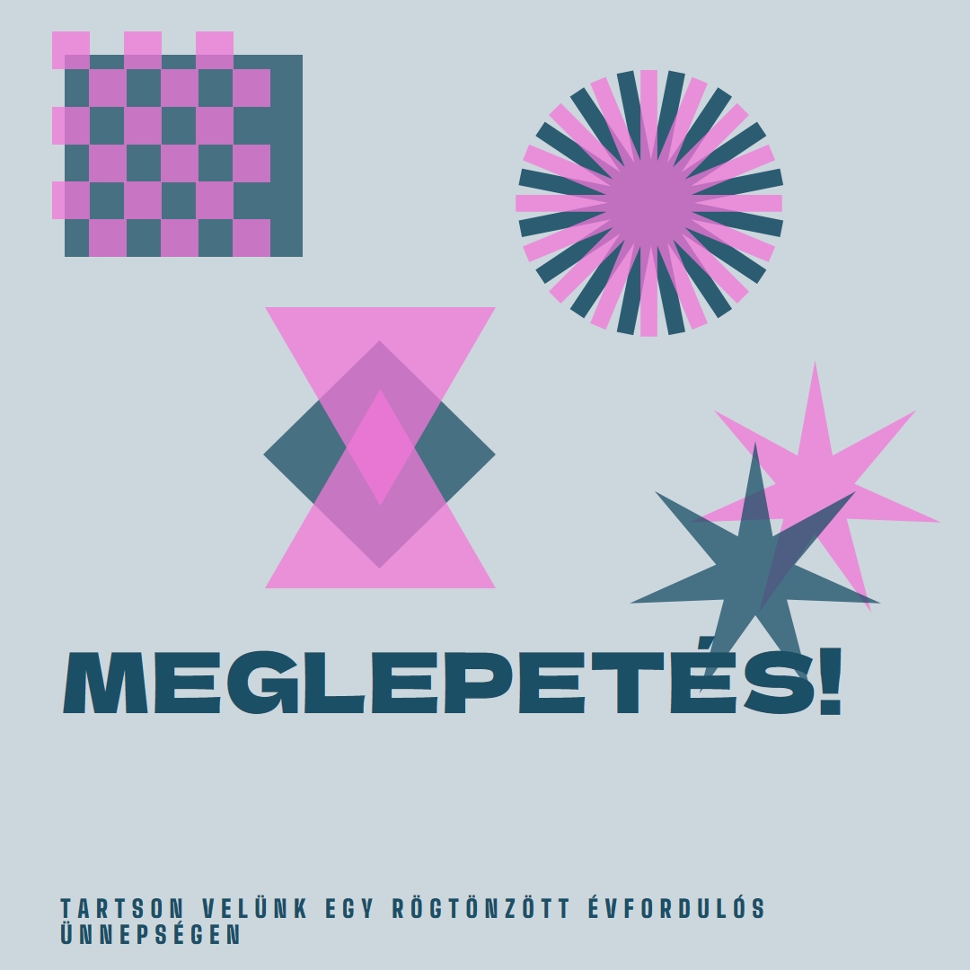 Meglepetés ünneplése yellow graphic,risograph,shapes