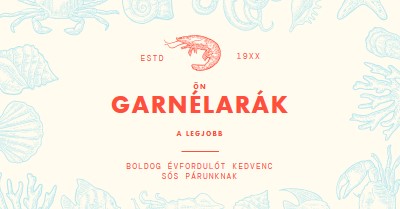 Egyszerűen a legjobb garnélarák gray bold,retro,maritime