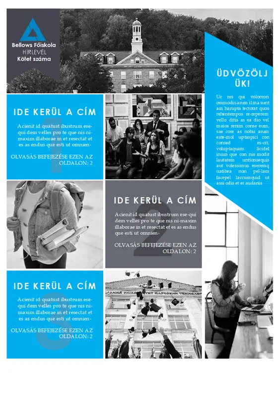 Egyetemi hírlevél