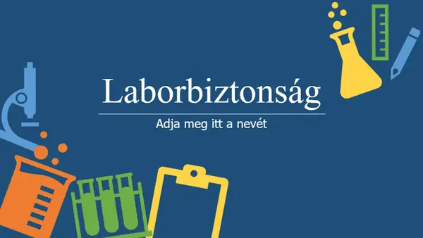 Laborbiztonság modern color block