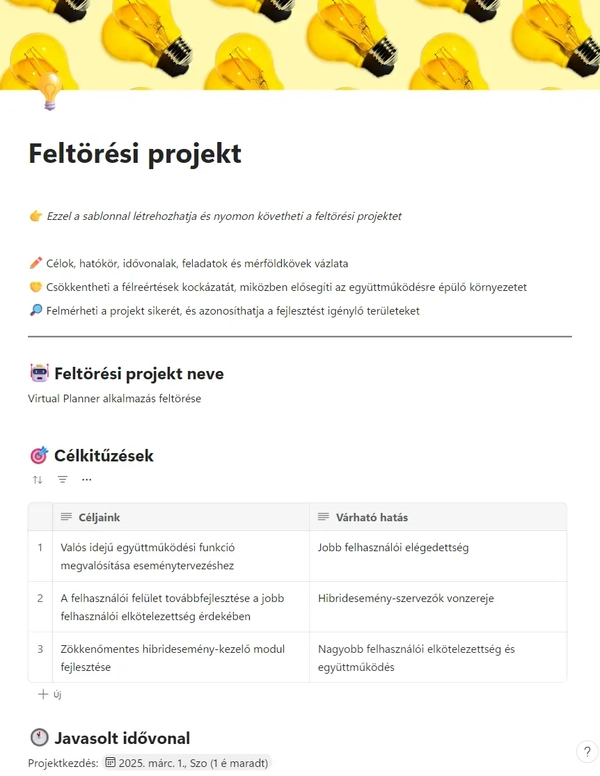 Feltörési projekt