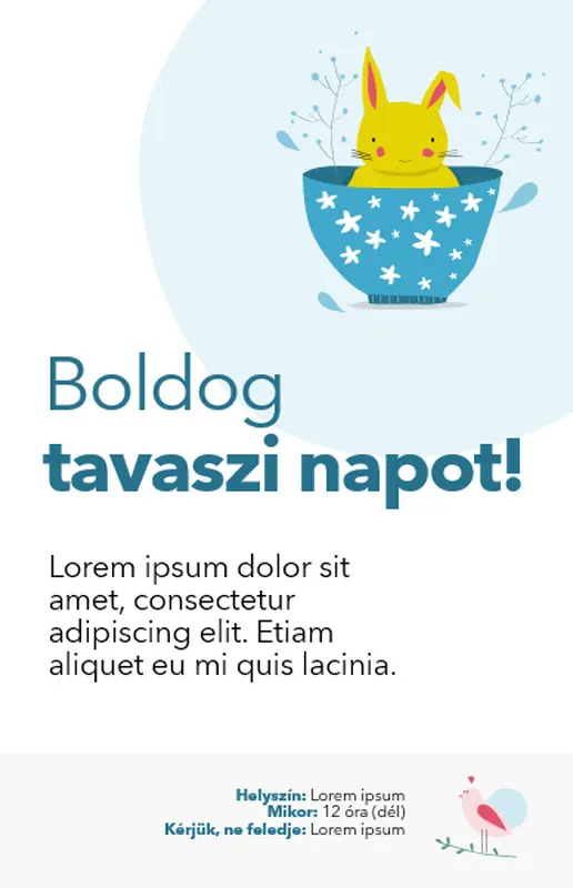 Tavaszi nyomtatható sablonok