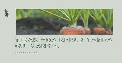 Akar yang dalam green modern-simple