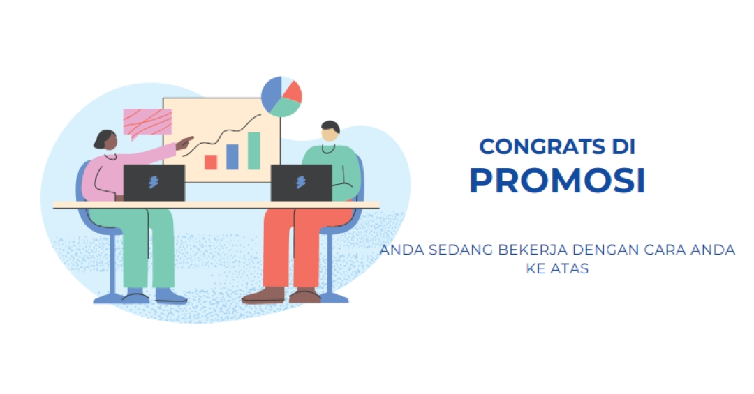 Promosi selamat white whimsical-line