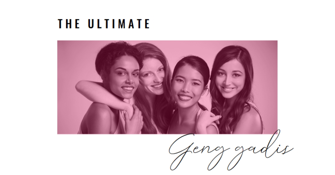 Geng gadis white modern-simple