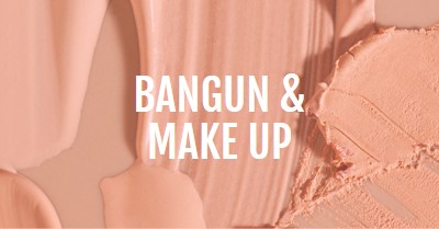 Bangun & make up pink modern-simple