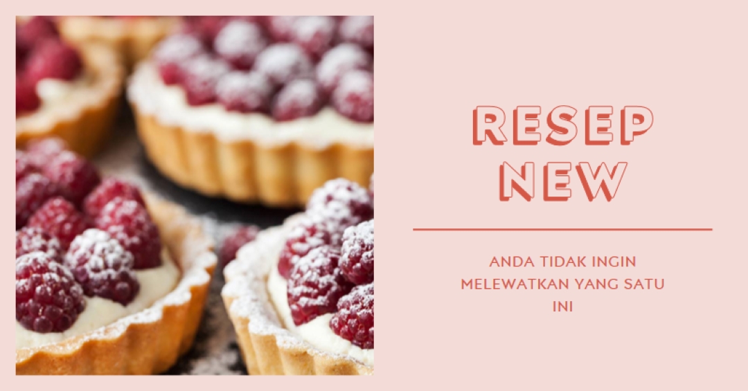 Jangan lewatkan resep ini pink modern-simple