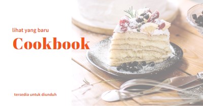 Lihat buku masak saya white modern-simple