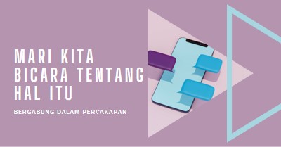 Permulaan percakapan purple modern-geometric-&-linear