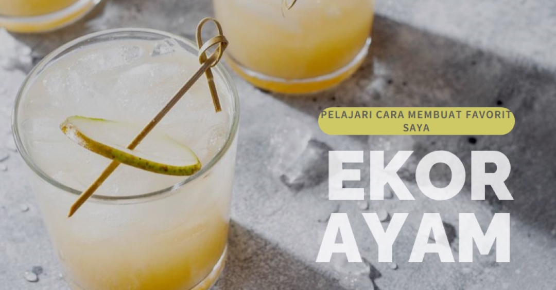 Membuat koktail favorit saya yellow modern-simple