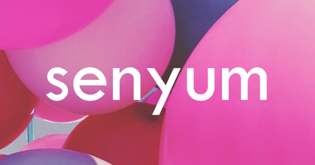 Semua tersenyum pink modern-bold