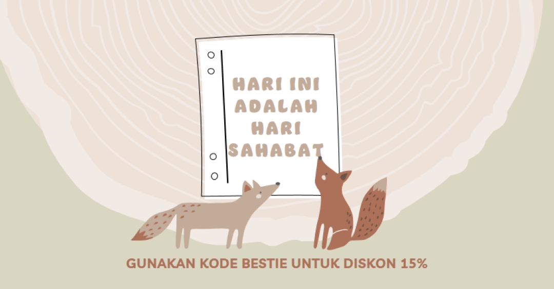 Seorang teman memang brown whimsical-color-block