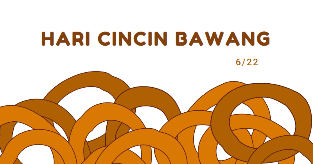 Cincin dengan selusin orange whimsical-line