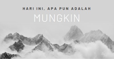 Pindahkan gunung gray modern-simple