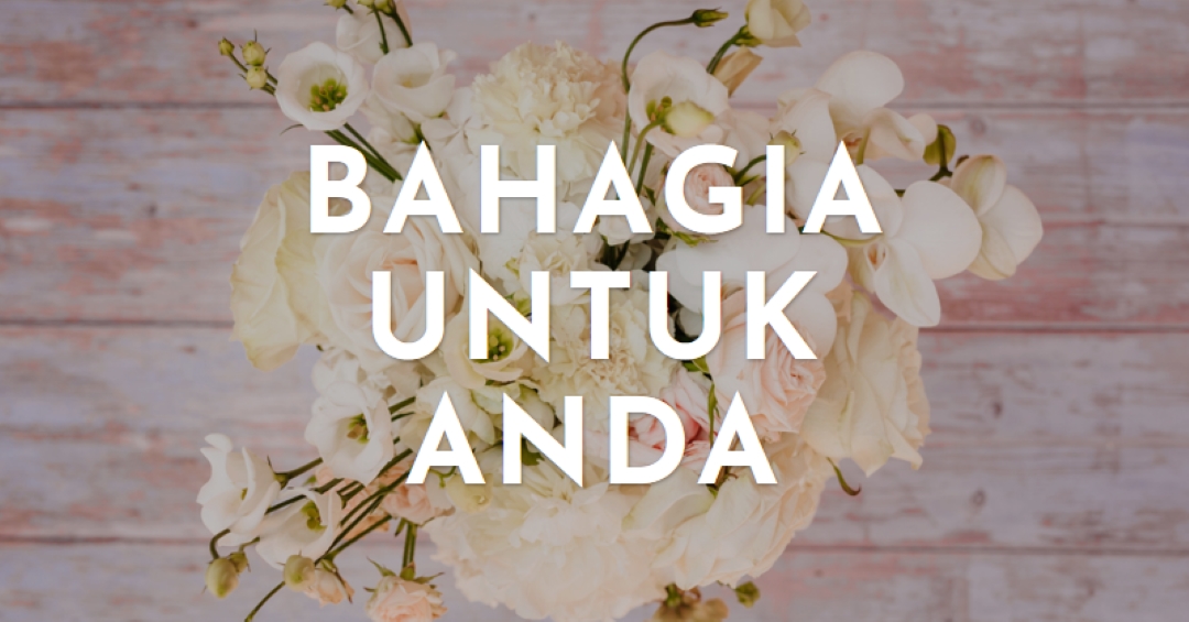 Buket yang menyenangkan purple modern-simple