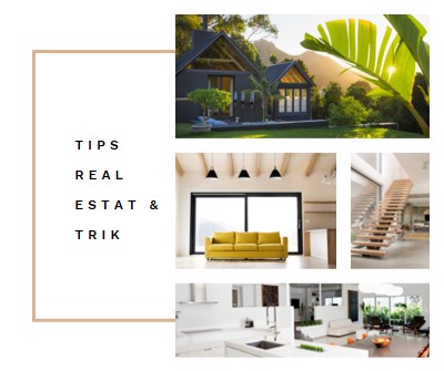 Tips real estat white modern-simple