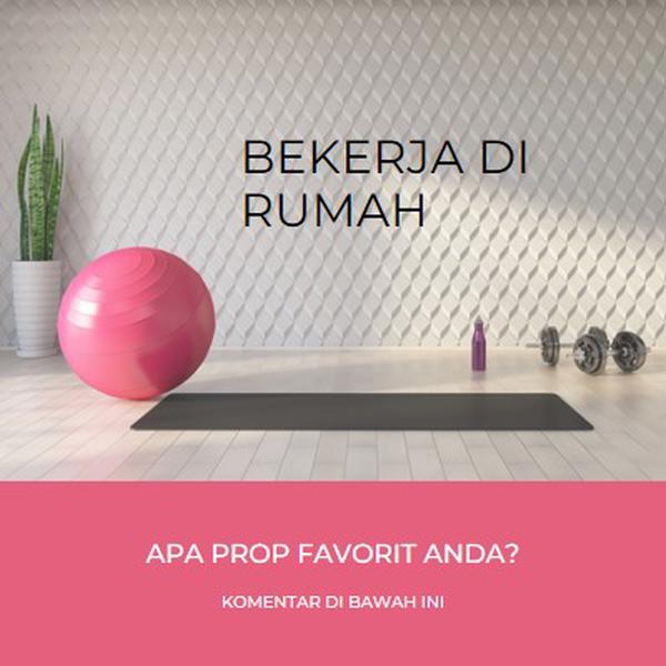 Bekerja di rumah gray modern-bold