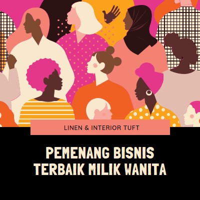 Bisnis milik wanita terbaik black modern-bold