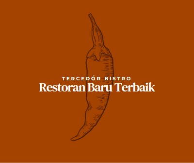 Kami adalah restoran baru terbaik red modern-simple