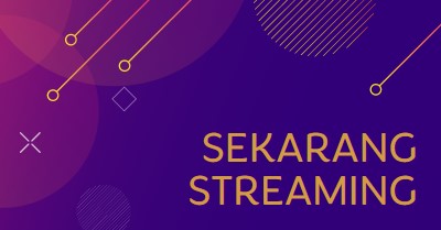 Violet sekarang streaming purple modern-simple