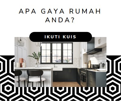 Gaya rumah Anda white modern-geometric-&-linear