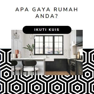 Gaya rumah Anda white modern-geometric-&-linear