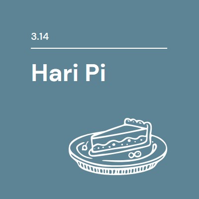 Hari Pi blue whimsical-line