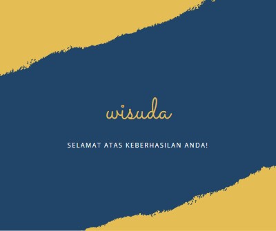 Sensasi diploma yellow modern-simple