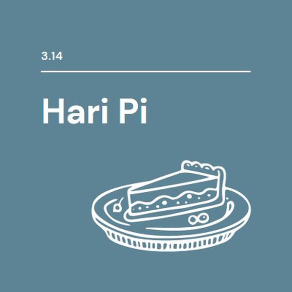 Hari Pi blue whimsical-line