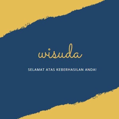 Sensasi diploma yellow modern-simple