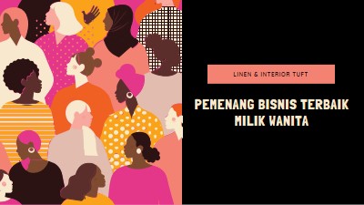 Bisnis milik wanita terbaik black modern-bold