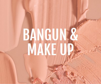 Bangun & make up pink modern-simple