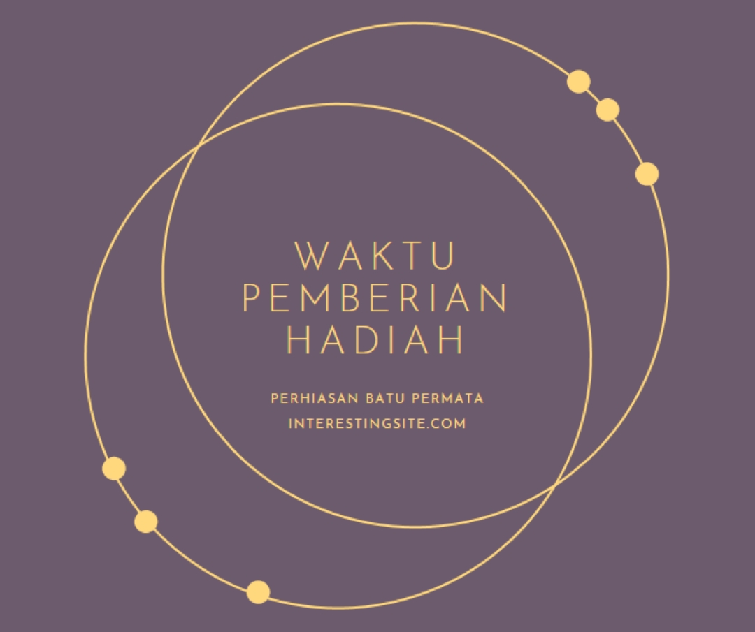 Ini waktu pemberian hadiah purple modern-simple