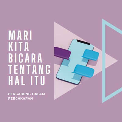 Permulaan percakapan purple modern-geometric-&-linear