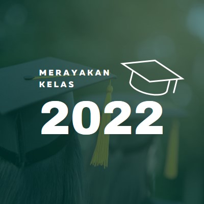 Merayakan kelas green modern-simple