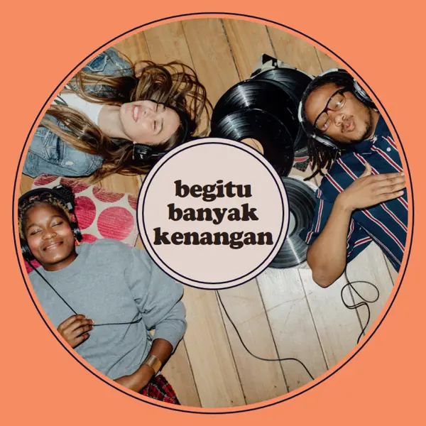 Begitu banyak kenangan orange vintage-retro