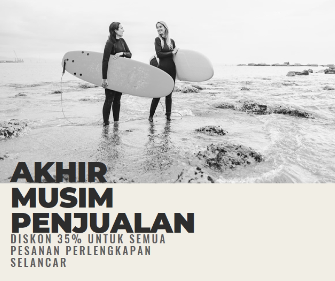 Kebahagiaan pantai gray modern-bold