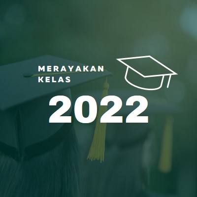 Merayakan kelas green modern-simple