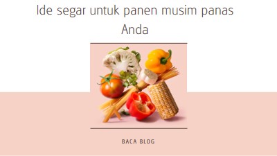 Panen musim panas pink modern-simple