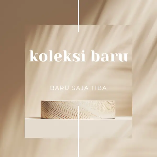 Kayu segar brown modern-simple